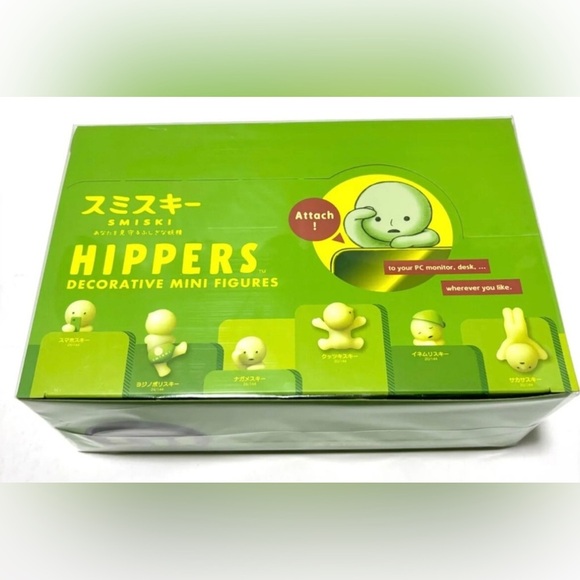 SMISKI Hippers “GLOW IN THE DARK!” Figures 6 different kinds - 1 Box -Oct 2024 - Picture 7 of 15